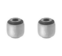 2 x Boccola braccio oscillante Metalcaucho per FORD, VOLVO GALAXY II, MONDEO