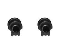 2 x Boccola in gomma barra stabilizzatrice Metalcaucho per RENAULT 11, 21, 21