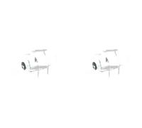 2 x Boccola in gomma barra stabilizzatrice TOPRAN per BMW 1 E81, 1 E82, 1 E88,