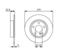 BOSCH Discofreno 0 986 479 A03