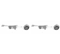2 x Braccio oscillante LEMFÖRDER per MERCEDES-BENZ CLS (C257), KLASA C (W205),
