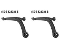 2 x Braccio oscillante SKF per ABARTH, FIAT, FORD 500, 500 / 595 / 695, 500C /