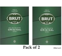 2 X BRUT Eau De Toilette Spray Originale 100ml Ogni