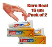 2 x Burn-Heal Cream prodotto originale brucia la pelle 15 g