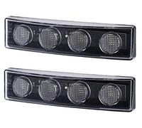 2 x cabina tetto anteriore angolo LED Sun Visior luci per Scania serie 4 Scania P R T g 12/24 V OEM 1910437 1798980 e-contrassegnato