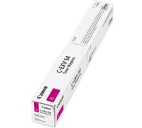 2 X CANON EXV54 MAGENTA 1396C002AA TONER ORIGINALE PER CANON IR C3025i,C3125,C32
