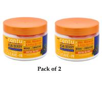 2 X Cantu Acai Berry Crema Riparatrice Rivitalizzante Leave-In 12 Oz/340G Ognuna