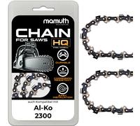 2 x catena per motosega 35 cm 1,3 mm 3/8" 52 TG per Al-Ko 2300