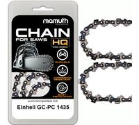 2 x catena per sega 35 cm 1,3 mm 3/8" 53 TG per Einhell GC-PC 1435