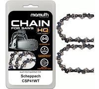 2 x catena per sega 35 cm 1,3 mm 3/8" 53 TG per Scheppach CSP41WT