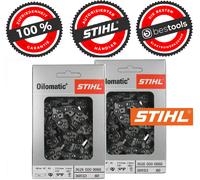 2 x catene per sega ORIGINALI STIHL 36RS3 3/8" 1,6 mm TG60 Rapid Super per 40...