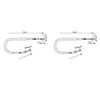 Bosch Cavo freno a mano 1 987 477 857 per Mercedes-Benz Sprinter 2-t Furgone