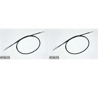 2 x Cavo freno a mano LINEX per PORSCHE, VW CAYENNE I, TOUAREG I