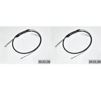 2 x Cavo freno a mano LINEX per SKODA, VW FABIA 1, FABIA 1 Kombi