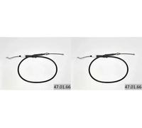 2 x Cavo freno a mano LINEX per VW MULTIVAN T5 (7HM, 7HN, 7HF, 7EF