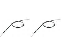 2 x Cavo freno a mano NTY per VW CALIFORNIA T5 Camper (7EC, 7EF, 7EG