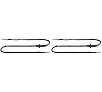 2 x Cavo freno a mano TOPRAN per AUDI A4 B5