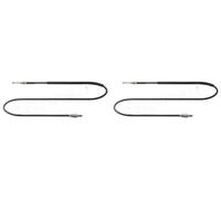 2 x Cavo freno a mano TOPRAN per PORSCHE, VW CAYENNE I, TOUAREG I