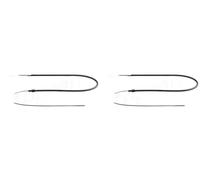 2 x Cavo freno a mano TOPRAN per VW PASSAT B3/B4