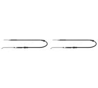 2 x Cavo freno a mano TOPRAN per VW TRANSPORTER T5 Autobus (7HB, 7HJ