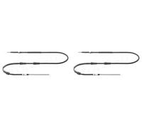 2 x Cavo freno a mano TOPRAN per VW TRANSPORTER T5 Autobus (7HB, 7HJ