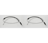 2 x Cavo freno a mano TRISCAN per VW CADDY 3, CADDY III, CADDY III