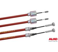 2 X Cavo Freno Alko 247.282 Hl : 530mm Gl : 726mm Rimorchio Cavo di Bowden