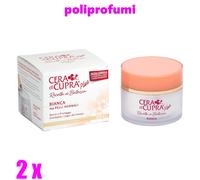 2 X Cera di Cupra plus Bianca per pelli normali con cera vergine d'api 100 ml