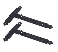 2 X Cerniere Decorativa In Metallo A Forma Di T Per Porta Con Flap Posteriore