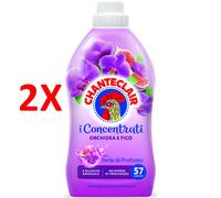2 X Chanteclair Ammorbidente Concentrato - Profumazione Orchidea E Fico 50 Lava