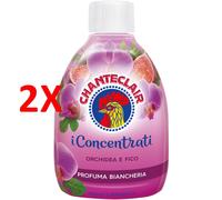 2 X Chanteclair I Concentrati Profuma Biancheria Orchidea E Fico 220 Ml