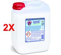 2 X Chanteclair Sgrassatore Con Bicarbonato 5 Lt Tanica Formato Professionale C