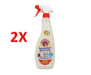 2 X Chanteclair Sgrassatore Marsiglia Trigger 600 Ml Spray Universale