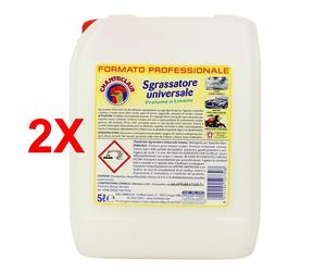 2 X Chanteclair Sgrassatore Profumo Di Limone 5 Lt Tanica Formato Professionale