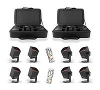 2 x Chauvet DJ Freedom H1 4 Set Wireless Spot Wash Luci Colore LED IRC Remote
