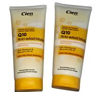 2 x Cien Crema Mani Q10 Anti Invecchiamento con Vitamina E Q10 e Filtro Prote...