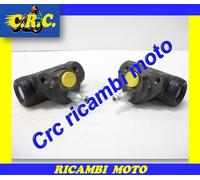 2 X CILINDRETTI FRENO POSTERIORE PIAGGIO APE 50 TUTTI I MODELLI TL2 TM1 "COPPIA"