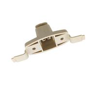 2 x clip per aletta parasole interna, gancio di fissaggio con fibbia, per BMW, per M3 E46 E38 E39 X5 E53, OE# 51168174715 clip parasole