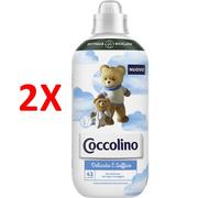 2 X Coccolino Ammorbidente Concentrato - Profumo Delicato & Soffice 42 Lavaggi