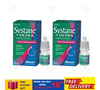 2 x collirio Alcon Systane Ultra Lubrificante ad alte prestazioni 10 ml
