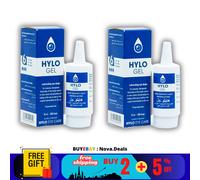 2 x collirio ialuronico Hylo Gel 10 ml Ursapharm
