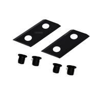 2 x coltelli reversibili per trituratore Scheppach GS 45 / GSH 3400-20K tritu...