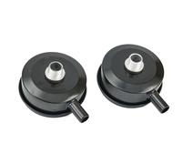 2 X Compressore Maschile Filettato 20mm Presa D'Aria Silenziatore Filtro Cover