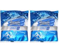 WilkinsonSword - RASOIO USA&GETTA EXTRA 2 PRECISION - Pack da 5 rasoi usa e getta per uomo