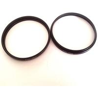 2 x Connect 55-55mm Dimensioni Step Up Anelli Connettore D-SLR Obiettivo Fotocamera Digitale 55mm a 55mm Apertura Filtro Collegamento Adattatore Cerchio Viti 55-55 Foto Fotografia-y Parte Accessori