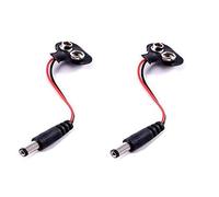 2 x Connettore CC porta pila da 9 V 5,5 x 2,1 mm