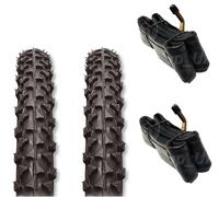 2 x Copertoni e Tubes Excel Per Micralite Turo Superlite 12 1/2 x 2 1/4 Nero