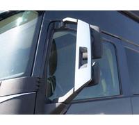 2 x coperture laterali cromate per specchietti retrovisori in acciaio inox per Volvofh4 Globetrotter 2013 + Trucks