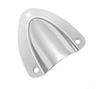 2 x coperture per sfiato marino in acciaio inox grado 316 con uscita dell'aria e tappo di protezione per cavi e tubi flessibili per barche