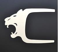 2 x coprimaniglia porta leone in acciaio inox per MAN TGX / TGS / TGA